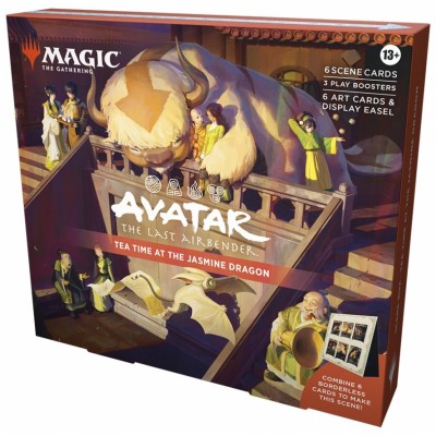 Coffret Magic the Gathering Avatar, le dernier maître de l'air - Coffret scéniques - Tea Time at the Jasmine Dragon