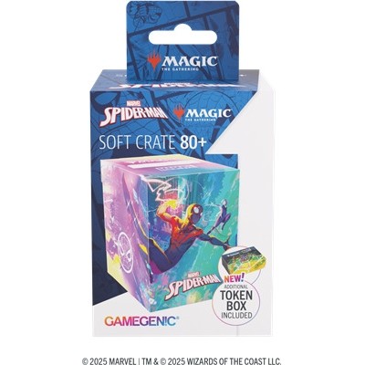 Boite de rangement illustrée Magic the Gathering Marvel Spider-Man - Soft Crate 80+