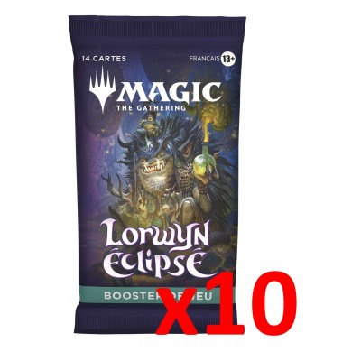 Booster Magic the Gathering Lorwyn éclipsé - Booster de Jeu - Lot de 10