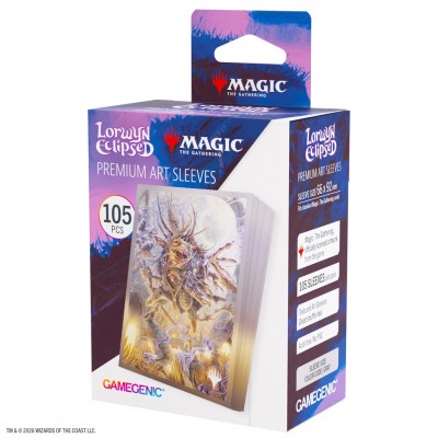 Protèges Cartes illustrées Magic the Gathering Lorwyn éclipsé - 105 sleeves illustrées : Tantine Ool, malefliction