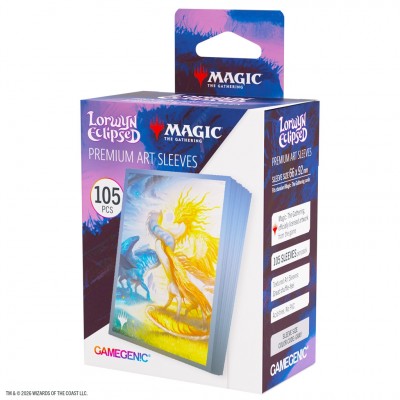 Protèges Cartes illustrées Magic the Gathering Lorwyn éclipsé - 105 sleeves illustrées : Réunion céleste