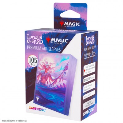 Protèges Cartes illustrées Magic the Gathering Lorwyn éclipsé - 105 sleeves illustrées : Suire éclipsée