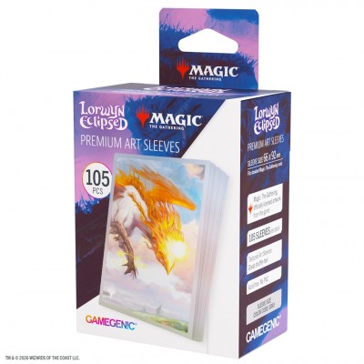 Protèges Cartes illustrées Magic the Gathering Lorwyn éclipsé - 105 sleeves illustrées : Eirdu, porteur de l'aube