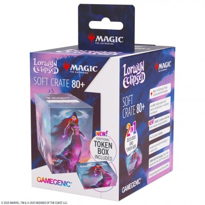 Boite de rangement illustrée Magic the Gathering Lorwyn éclipsé - Soft Crate 80+ : Ombrelune