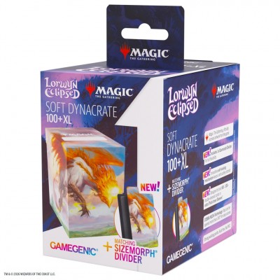 Boite de rangement illustrée Magic the Gathering Lorwyn éclipsé - Soft Dynacrate 100 XL : Eirdu, porteur de l'aube