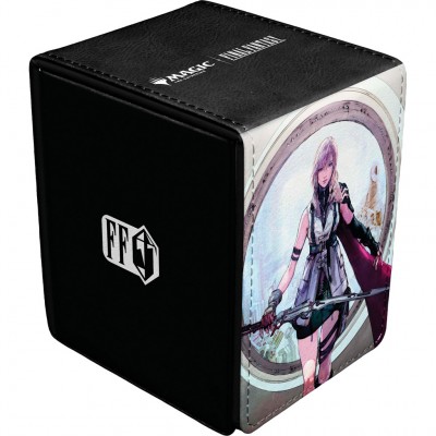Boite de rangement illustrée Magic the Gathering Final Fantasy - Lightning, l'éclair foudroyant - Alcove Flip Box