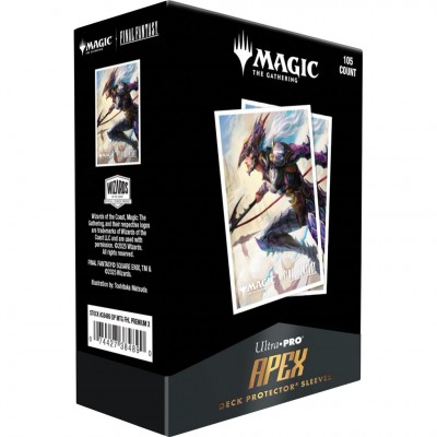 Protèges Cartes illustrées Magic the Gathering Final Fantasy - Kaïn, chevalier dragon torturé - 105CT  APEX SLEEVES