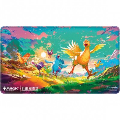 Tapis de Jeu  Final Fantasy - PLAYMAT HOLOFOIL - Chocobos