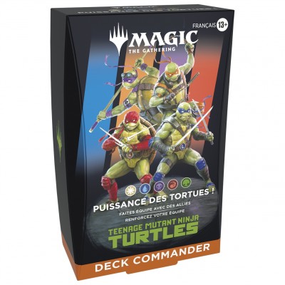Decks Commander Teenage Mutant Ninja Turtles / Les Tortues Ninja - Commander - Puissance des tortues !