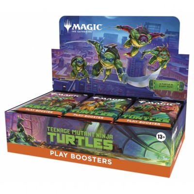 Boite de Boosters Teenage Mutant Ninja Turtles - 30 Boosters de Jeu