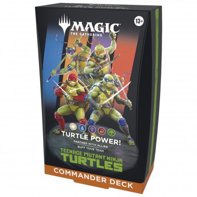 Decks Commander Magic the Gathering Teenage Mutant Ninja Turtles - Commander - Turtle Power