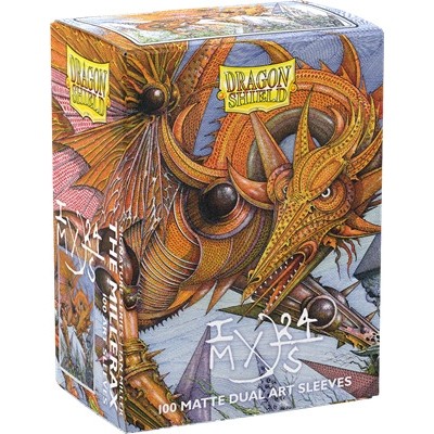 Protèges Cartes illustrées 100 Pochettes - Matte Dual Art - The Millerax