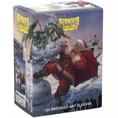 Protèges Cartes illustrées 100 Pochettes - Art Christmas 2025