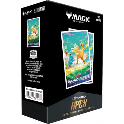 Protèges Cartes illustrées Magic the Gathering Final Fantasy - Chocobos - 105CT  APEX SLEEVES