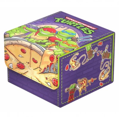 Boite de rangement illustrée Magic the Gathering Teenage Mutant Ninja Turtles - Sidewinder 133+ Xenoskin - Pizza Box