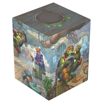 Boite de rangement illustrée Teenage Mutant Ninja Turtles - Boulder 100+ - Repaire des tortues