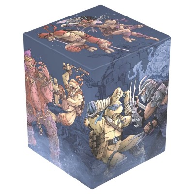 Boite de rangement illustrée Teenage Mutant Ninja Turtles - Boulder 100+ - Bataille du Technodrome