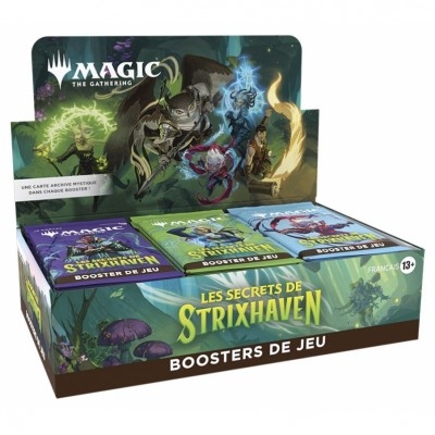 Boite de Boosters Magic the Gathering Les secrets de Strixhaven - 30 Boosters de Jeu