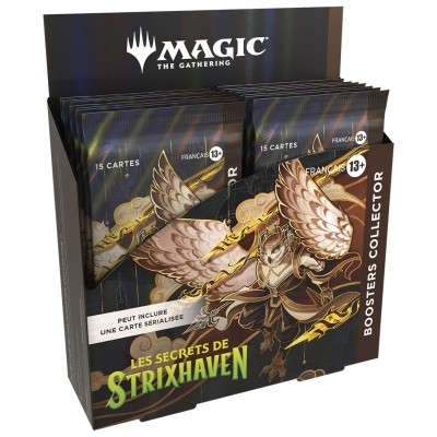 Boite de Boosters Magic the Gathering Les secrets de Strixhaven - 12 Boosters Collector