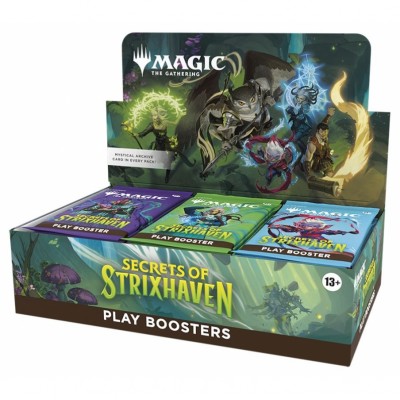Boite de Boosters Magic the Gathering Les secrets de Strixhaven - 30 Boosters de Jeu