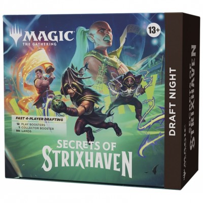 Coffret Magic the Gathering Les secrets de Strixhaven - Draft Night (EXCLUSIVEMENT EN VO)