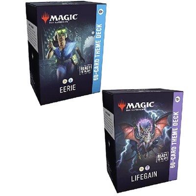 Deck Magic the Gathering Les secrets de Strixhaven - 60-Card Theme Decks - Eerie & Lifegain (EXCLUSIVEMENT EN VO)