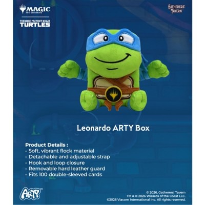 Boite de Rangement  Teenage Mutant Ninja Turtles - ARTY BOX - Leonardo