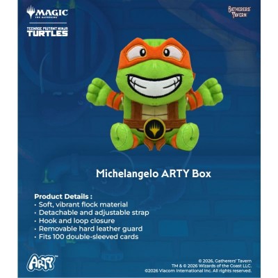 Boite de Rangement  Teenage Mutant Ninja Turtles - ARTY BOX - Michelangelo