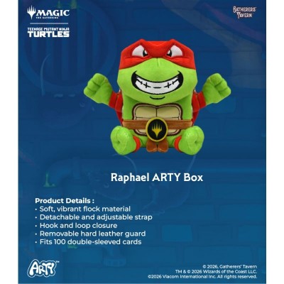 Boite de Rangement  Teenage Mutant Ninja Turtles - ARTY BOX - Raphael