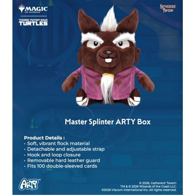 Boite de Rangement  Teenage Mutant Ninja Turtles - ARTY BOX - Maitre Splinter