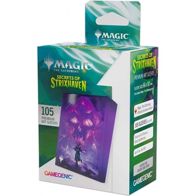 Protèges Cartes illustrées  Les secrets de Strixhaven - 105 sleeves illustrées : Marais