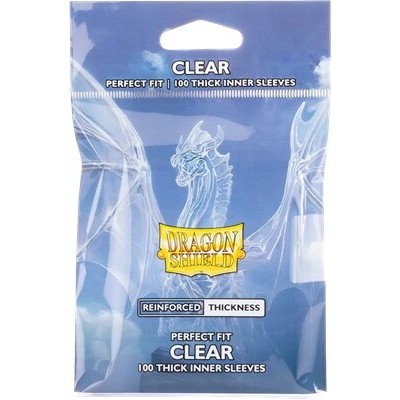 Protèges Cartes 100 pochettes - Perfect Fit - Thick Clear