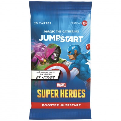 Booster Magic the Gathering Marvel Super Heroes - JUMPSTART - Booster draft