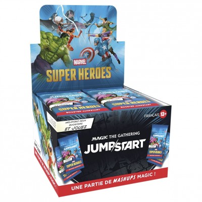 Boite de Boosters Magic the Gathering Marvel Super Heroes - JUMPSTART - 24 Boosters
