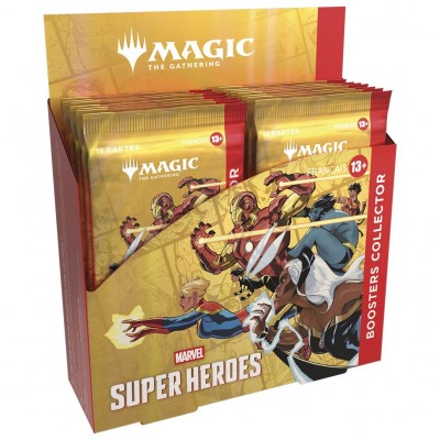 Boite de Boosters Magic the Gathering Marvel Super Heroes - 12 Boosters Collector