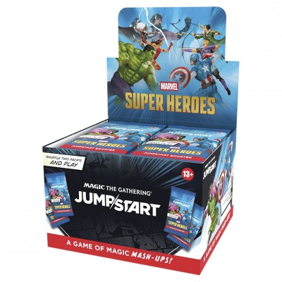 Boite de Boosters Magic the Gathering Marvel Super Heroes - JUMPSTART - 24 Boosters draft