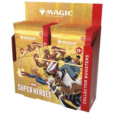 Boite de Boosters Magic the Gathering Marvel Super Heroes - 12 Boosters Collector