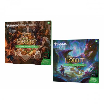 Le Hobbit - Les 2 Coffrets scéniques - Crack the Plates & Treasures of Smaug
