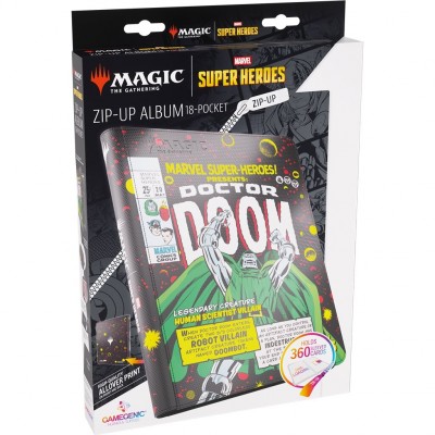 Marvel Super Heroes - Zip Binder - 20 pages - 18 pochettes - Docteur Doom
