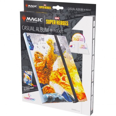 Marvel Super Heroes - Binder - 20 pages - 18 pochettes - Les Quatre Fantastiques