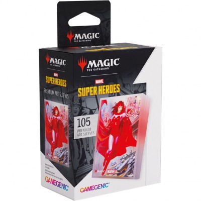 Marvel Super Heroes - 105 sleeves illustrées : La Sorcière Rouge