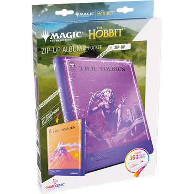 Le Hobbit - Binder - 20 pages - 18 pochettes - Gollum, maître des énigmes / La Montagne Solitaire