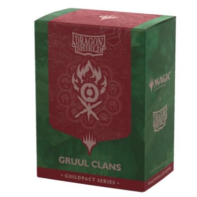 100 Pochettes - Matte Dual Art : Gruul Clans (Guildpact Series)