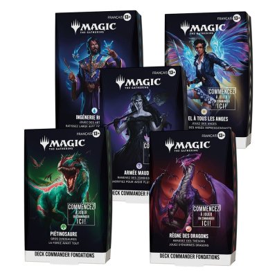 Réalité Fracturée - Decks Commander Fondations - Lot de 5 différents