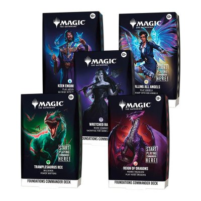 Réalité Fracturée - Decks Commander Fondations - Lot de 5 différents