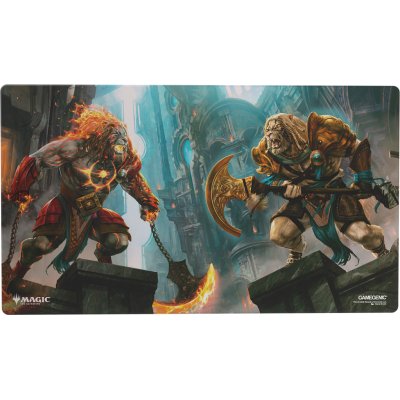 Réalité Fracturée - Shiny Playmat - Ajani résolu / Ajani implacable