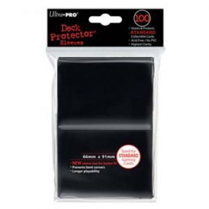 Protèges Cartes  100 pochettes - Deck Protector - Noir