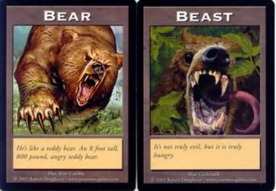 Token Magic Double Token/Jeton - Bear / Beast