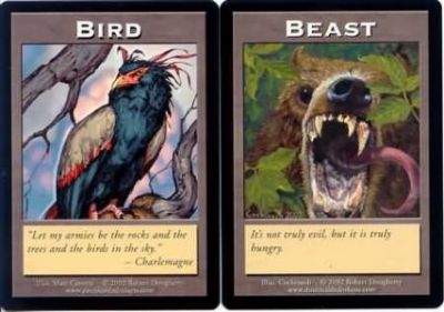 Token Magic Double Token/Jeton - Bird / Beast