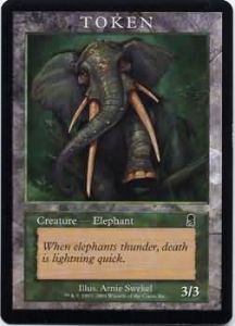 Token Magic Token/Jeton - Odyssée - Elephant